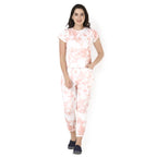 Om Sai Latest Creation Night Suit Set for Women Rayon, Night Dress, Lounge Wear,Printed Rayon,Top and Capri Set for Women, Print