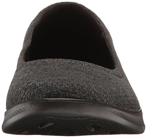 Skechers Performance Women's Go Step Lite-Evoke Walking Shoe,Black/Gray,6 M US