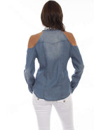 OPEN SHOULDER TOP