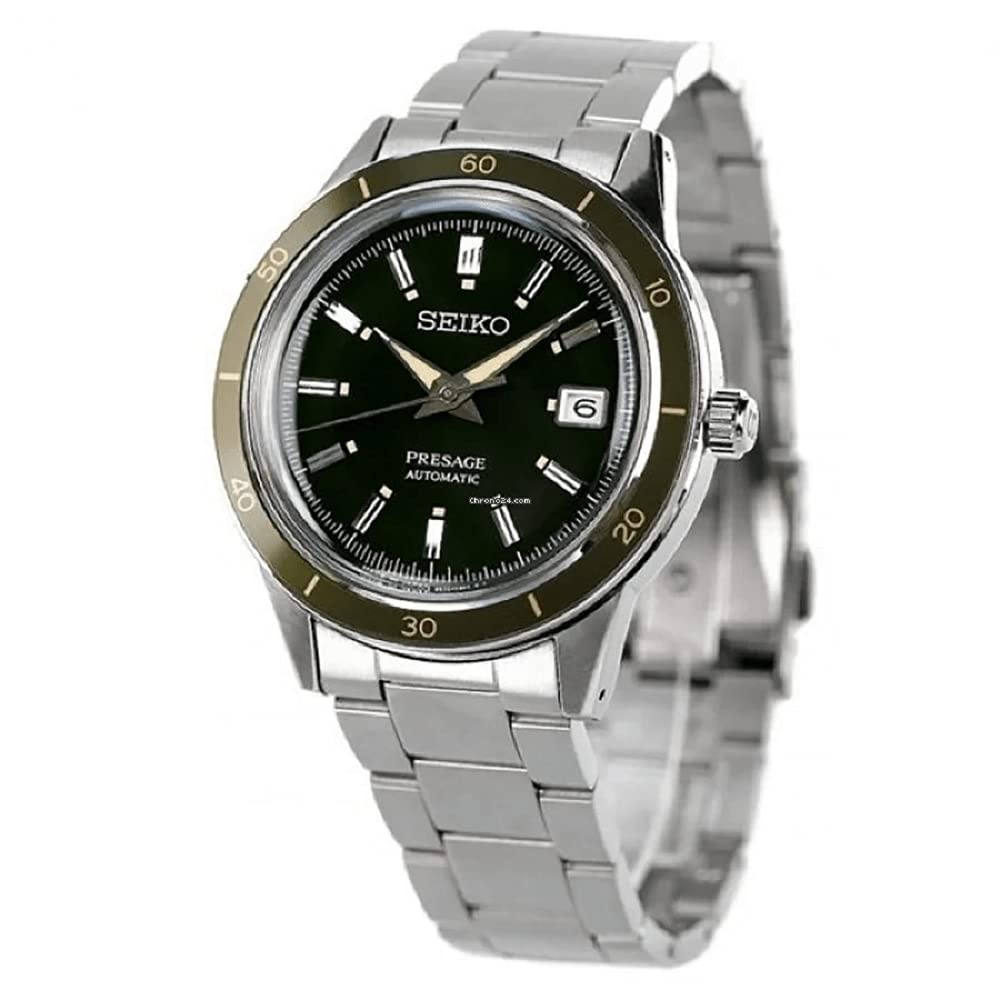 Seiko Presage Style 60's Stainless Steel Automatic SRPG07 SRPG07J1 SRPG07J Men's Watch