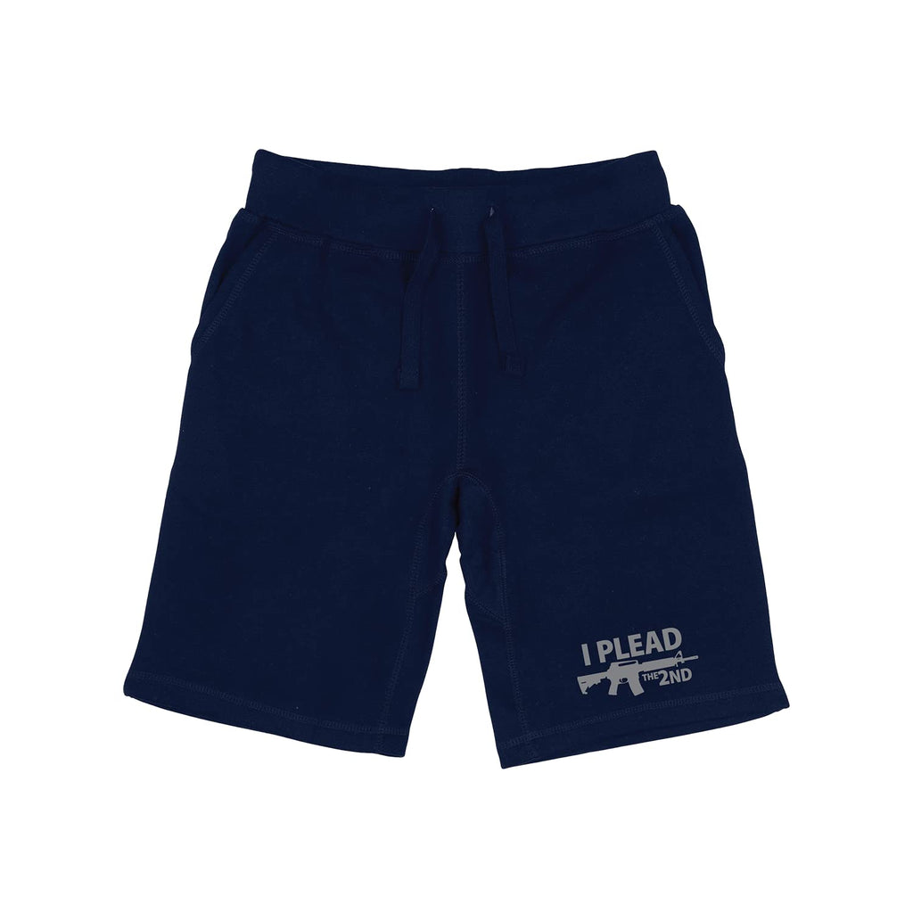 Graphic Shorts, I Plead the 2nd, Navy, L