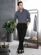 Tee Projekt Cotton Office wear Shirt|| Solid Shirt for Mens|| Casual Shirt for Men||Long Sleeve Spread Collar Shirt for Men Gre