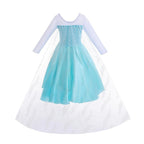 Dressy Daisy Little Girls' Ice Princess Dress Costume Birthday Halloween Christmas Fancy Party Dresses with Train and Accessorie