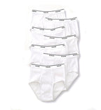 Fruit of the Loom Men's 7-Pack Basic Brief, White, Medium