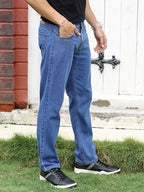 Thomas Scott MenS Mid-Rise Clean Look Relaxed Fit Jeans