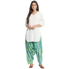 Fabindia Women Printed 2 Piece Kurta Set Cotton_L