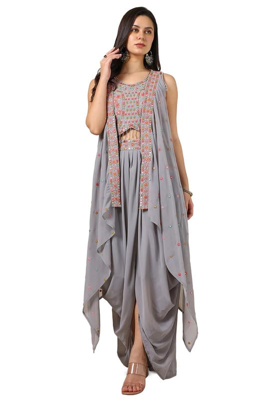 Soch Women Georgette Embellished Top