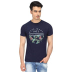 Pepe Jeans MenS Printed Slim Fit T-Shirt (Pm506678_Indigo Large)