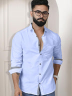 Tee Projekt Mens Long Sleeve Button Down Shirt for Men Collared Casual Formal Soild Shirt