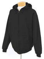 Youth 8 oz NuBlend Fleece Full-Zip Hooded Sweatshirt - J NAVY - L(D0102HI3UFA)