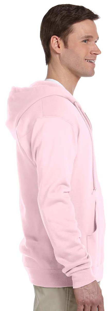 Youth 8 oz NuBlend Fleece Full-Zip Hooded Sweatshirt - J NAVY - L(D0102HI3U37)