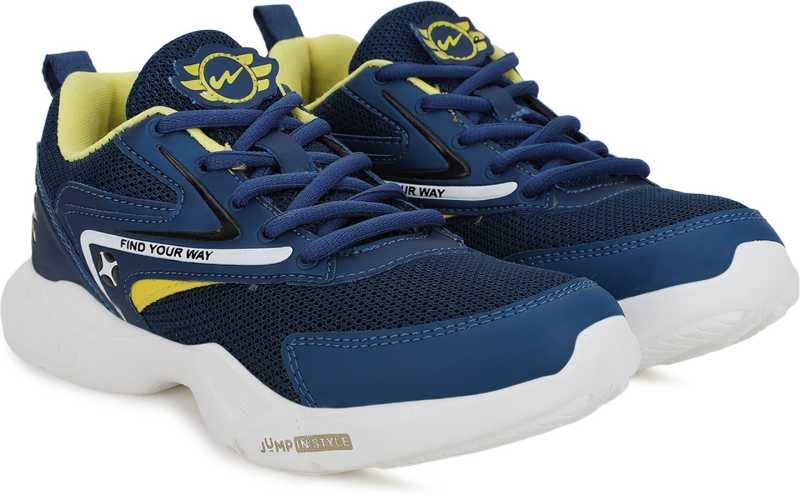 Campus Child Ninza Jr Sneakers Mod.Blu/Lmn  3Uk/India 3