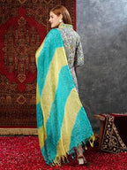 ANNI DESIGNER Womens Rayon Blend Printed Straight Kurta with Pant & Dupatta (Sthula Multi-JL_XXL_Green_XX-Large)
