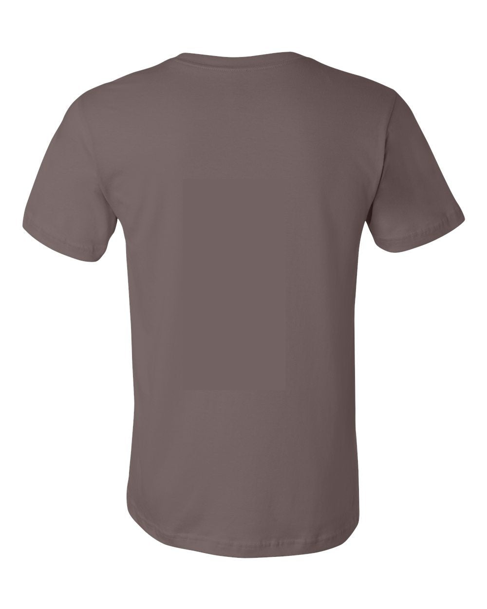 Bella + Canvas Unisex Jersey Short-Sleeve T-Shirt M PEBBLE BROWN