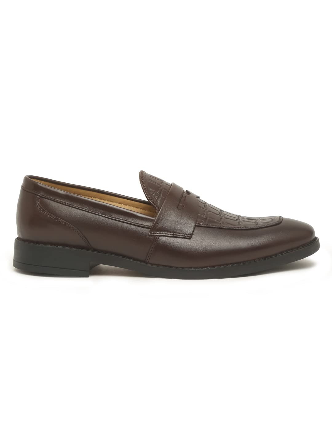 TEAKWOOD LEATHERS Mens Loafers | Shoes for Men (40, Brown) 6