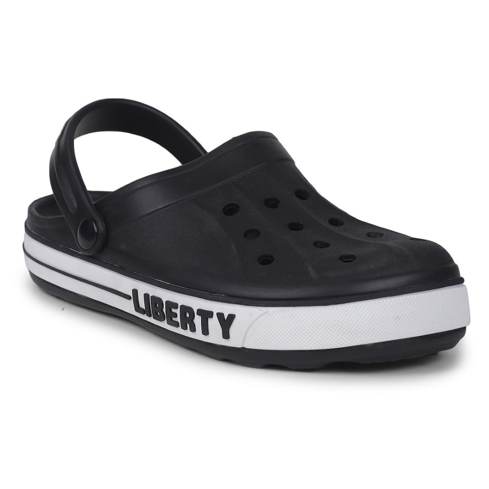 Liberty Mens Litewalk Black Sandal  7 7