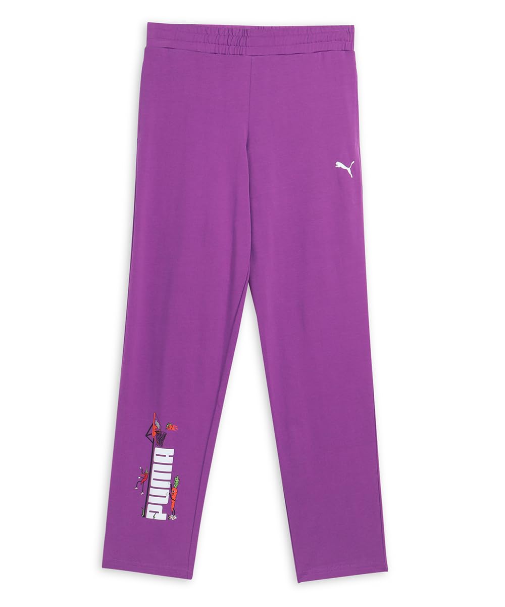 Puma BoyS Regular Casual Pants (688972_Wild Berry 13-14