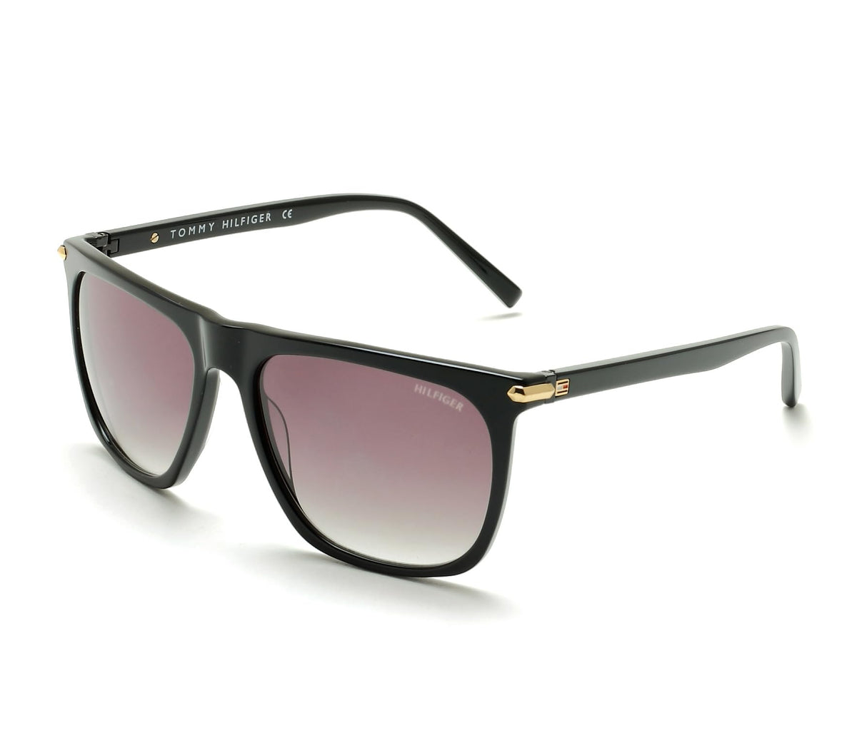 Tommy Hilfiger Gradient Square MenS Sunglasses  (Th 2584 C2 Bkgdgr35 57 S |57| Green Color Lens) 57