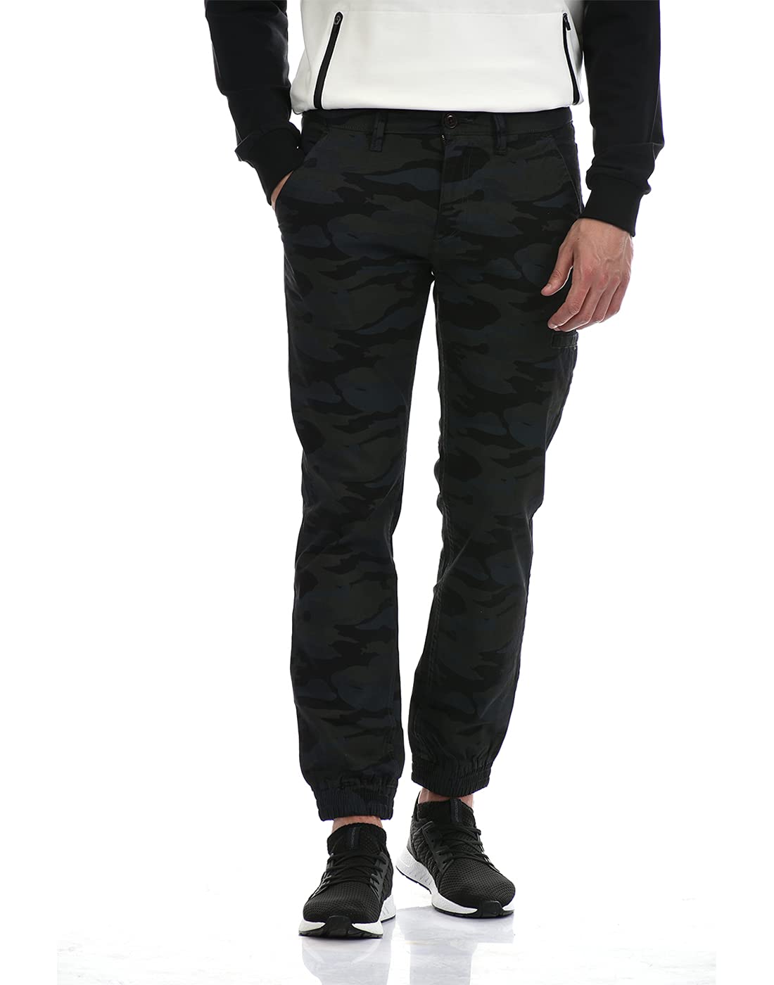 Pepe Jeans MenS Relaxed Fit Casual Trousers (Pm701995_Navy_28)