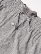 Fruit of the Loom Men's Jersey Knit Jogger Sleep Pant (1 and 2 Packs), Grey Heather/Navy, Large