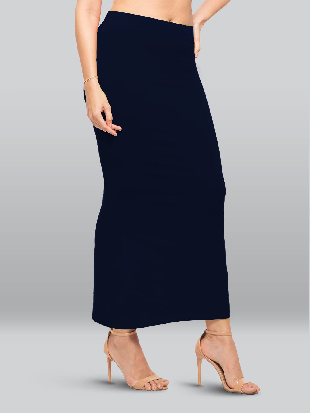 Lyra Soft Viscose Elastane Fabric Saree Skirt/Saree Shaper for Women