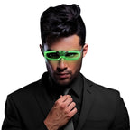 blinkee Sound Activated Glasses Green
