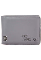 Seven20 Sherlock Holmes Men's Bi-Fold Wallet: Get Sherlock (Grey)