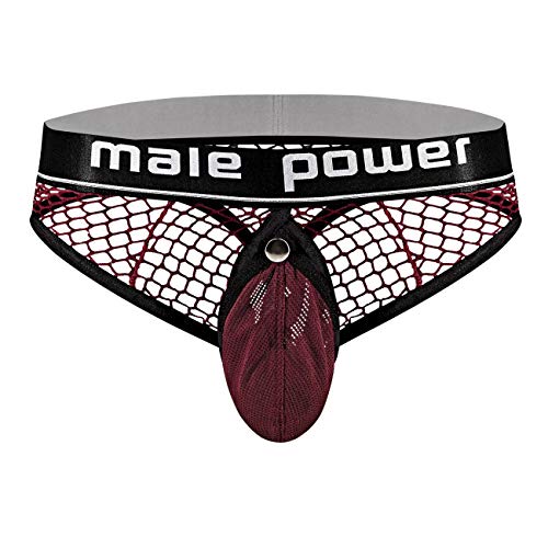 MP Cock Pit Net Cock Ring Thong Bur SM