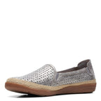 Clarks Elaina Ruby Womens Slip On 12 2AN US Pewter