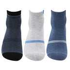 Bonjour MenS Ankle Length Cotton & Spandex Socks