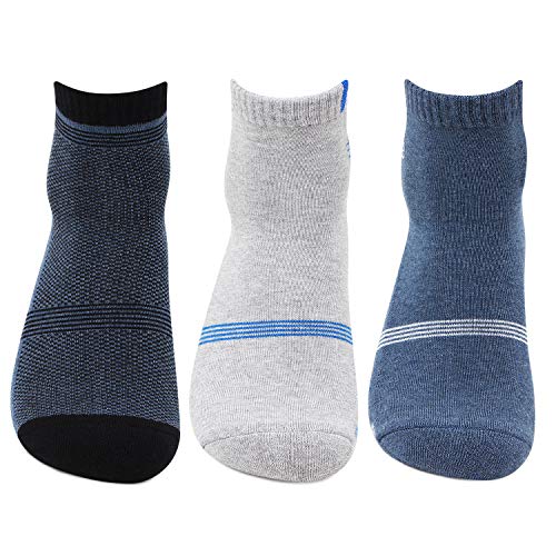 Bonjour MenS Ankle Length Cotton & Spandex Socks