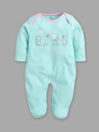 BabyGo Baby Romper 100% Cotton Rompers for New Born Baby|Night Suits for Baby Boys & Girls| PINK| 0-3M| 3-6M| 6-9M| Pack of 2