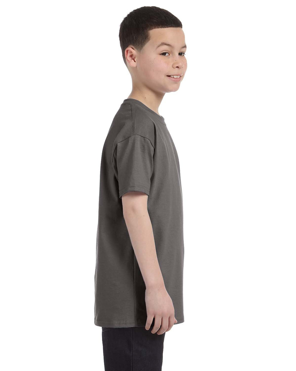 Youth Authentic-T T-Shirt - ASH - XS(D0102H7K1P2)