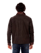 CANVAS W/LEATHER TRIM