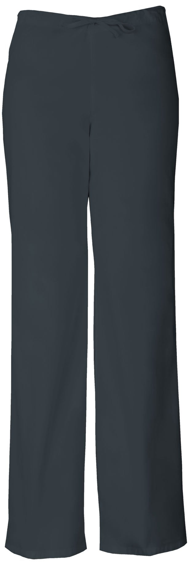 Dickies womens Signature Unisex Drawstring Medical Scrubs Pants, Pewter, Large Short US