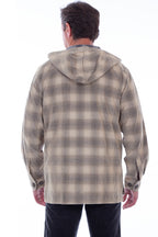 Y/D SHERPA LINED CORDUROY HOODY