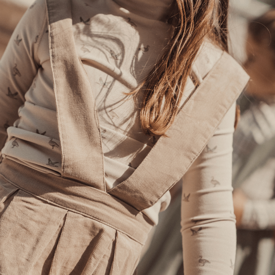 The Corduroy Dress - Beige