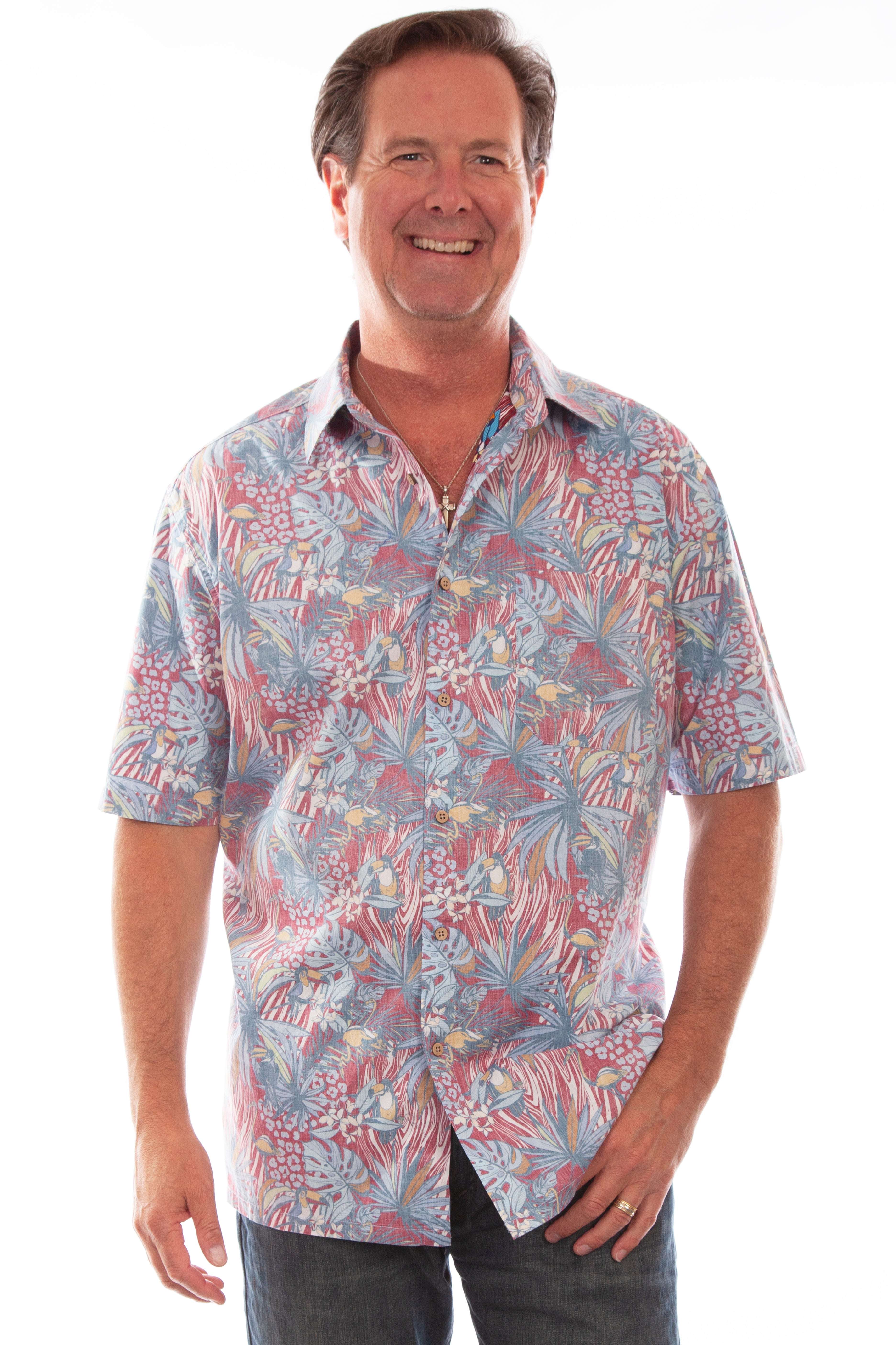 S/S BIRDS OF PARADISE SHIRT