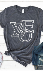Luxury Love Graphic Tee T-Shirt PLUS