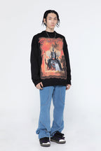 Extreme Dark Demon Knit Sweater