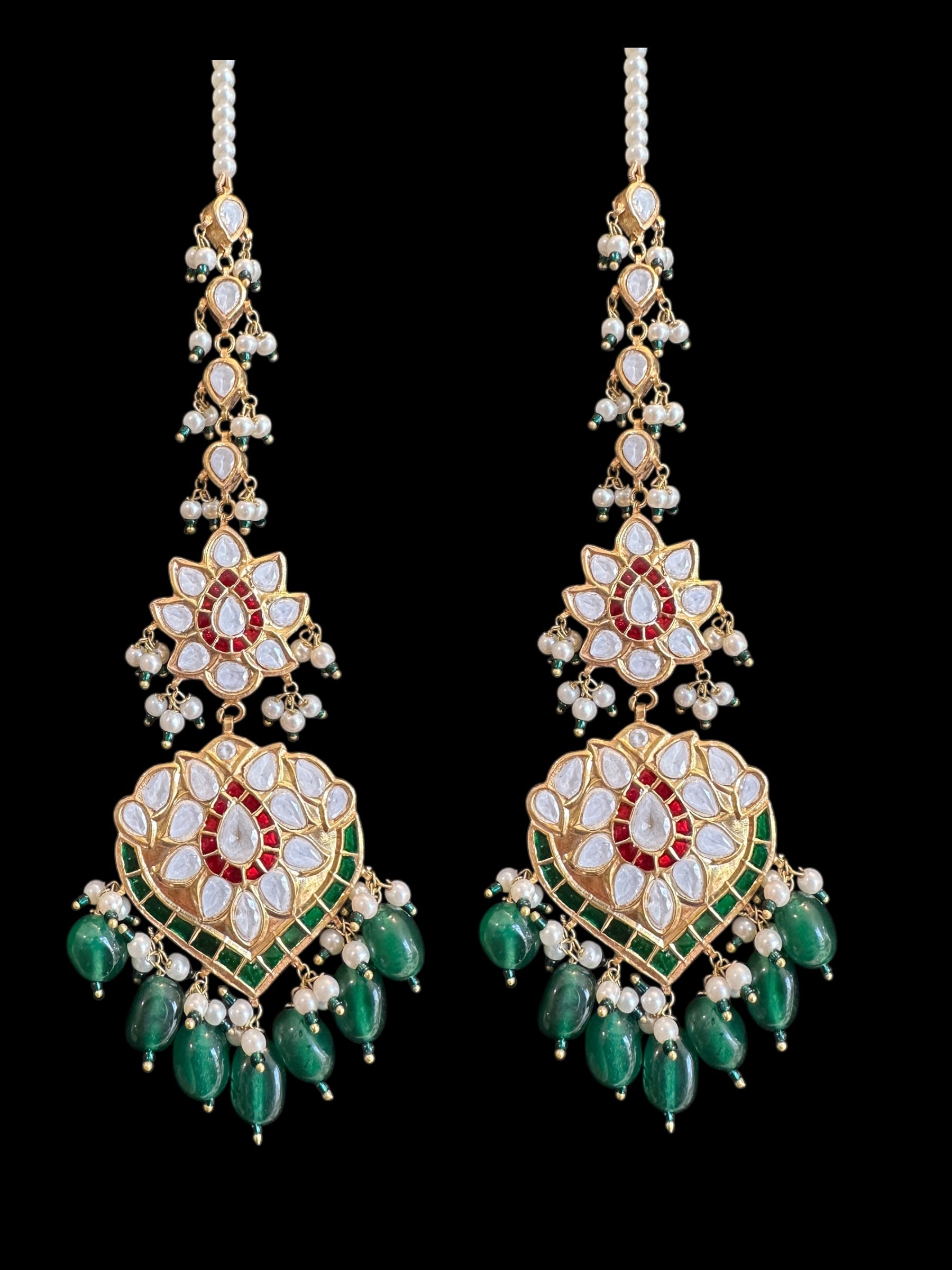 BR466 Subah high quality meena bridal set ( READY TO SHIP )