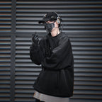 HiH55 Patchwork I-Tech Crewneck