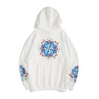 KH9201 Fish Art Embroidery Hoodie