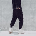 IBP440 Matte Black Paratrooper Joggers