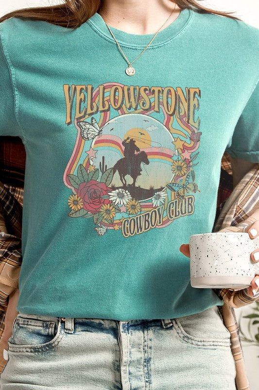 Cowboy Club Comfort Colors Graphic Tee T-Shirt