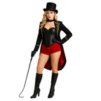 Malco Modes Ruffle Shorts for Women â?? Red Bloomers, Halloween Costume, Lace Bloomers, Sexy Ruffle Shorts & Y2K Costumes