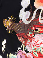 KH9241 Queen Himiko Embroidery Hoodie