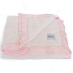 Classic Satin Border Blanket - Pink