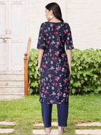 Pinkmint WomenS Crepe Printed Kurta Set Ethnic Wear Women Kurta Set Comfortable Kurta Set For WomenS(Pack Of 3)