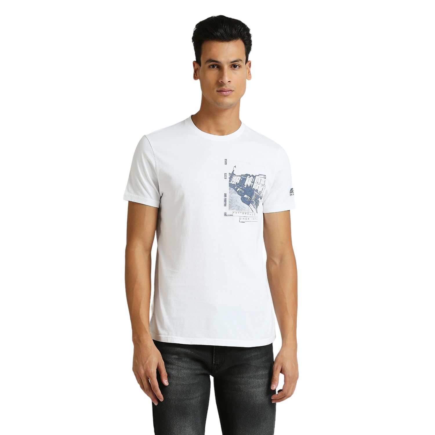 Pepe Jeans MenS Slim Fit T-Shirt (Pm509681_White